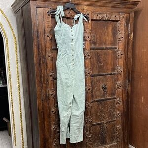 NWT ModCloth Jumpsuit Linen Blend Size M